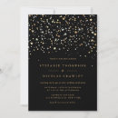 Search for confetti wedding invitations Glamourous