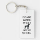 Search for pet lover rectangular keychains Animals