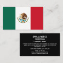 Search for mexico business cards Flag of mexico