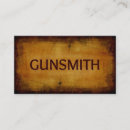 Search for gun business cards Vintage