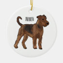 Search for airedale ornaments King of terriers