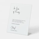 Search for in lieu of favours sign wedding signs Simple