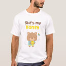 Search for bee couple tshirts Honey