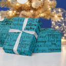 Search for black xmas wrapping paper Blue