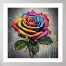 Recherche de multicolore posters Rose