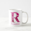 Search for alphabet r mugs Floral