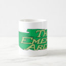 Search for green arrow logo mugs Super
