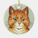 Search for orange and white cat ornaments Kitten