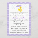 Recherche de ducky baby shower invitations Bébé