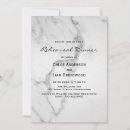 Search for marble rehearsal dinner invitations Grey