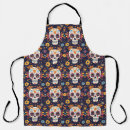 Search for sugar skulls aprons Dead