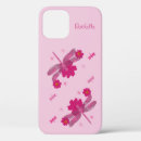 Recherche de libellule rose iphone coques Nature