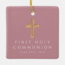 Recherche de religieux ornements Première communion sainte