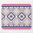 Recherche de motif ethnique tapis souris Géométrique
