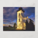 Search for michigan lighthouse postcards Sunset