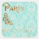 Search for vintage paris stickers Teal