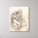 Recherche de vinci impressions sur toile Madonna