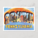 Recherche de pennsylvanie cartes postales Vintage