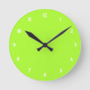 Search for lime green clocks Colour