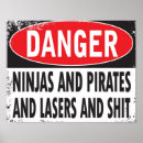 Recherche de signe de danger posters Pirates
