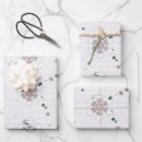 Recherche de flocon neige papier cadeau Famille