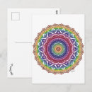 Recherche de spirale cartes postales Coloré