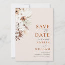 Recherche de terracotta save the dates Herbe de pampa