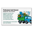 Search for waste management business cards Hauling services