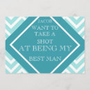 Recherche de motif zigzag invitations Bleu