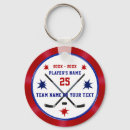 Search for hockey keychains Red