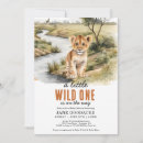 Recherche de la savane africaine invitations Aquarelle