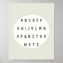 Search for alphabet letter posters Letters