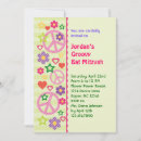 Search for flower peace sign invitations Groovy