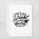 Search for drinks halloween cards Skeleton