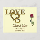 Recherche de love and thanks mariage remerciements cartes Coeur