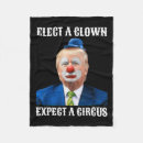 Search for clown blankets President