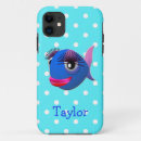 Search for cute fish iphone cases Blue