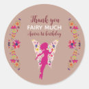 Search for fairy thank you stickers Butterfly