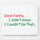 Search for explains mousepads Dear santa