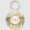 Search for floral damask keychains Girly