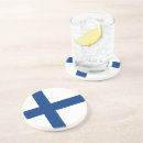 Recherche de la finlande dessous de verres Drapeau