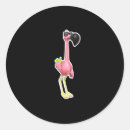 Recherche de flamant drôle autocollants Flamants