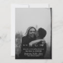 Search for portrait wedding invitations Black and white