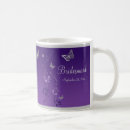 Search for floral butterfly mugs Bridesmaid