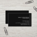Recherche de directeur de mariage cartes visite Élégant