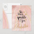 Search for sparkle postcards Pink