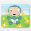 Search for cute monkey mousepads Happy