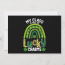 Search for lucky charm invitations Patricks
