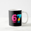 Search for number six mugs Design