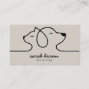 Search for treats business cards Dog